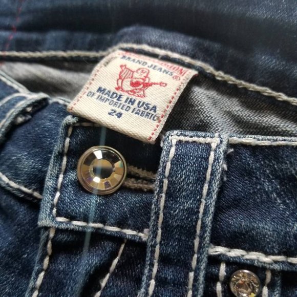 True Religion Disco Billy Big T Straight Jeans - Picture 3 of 6